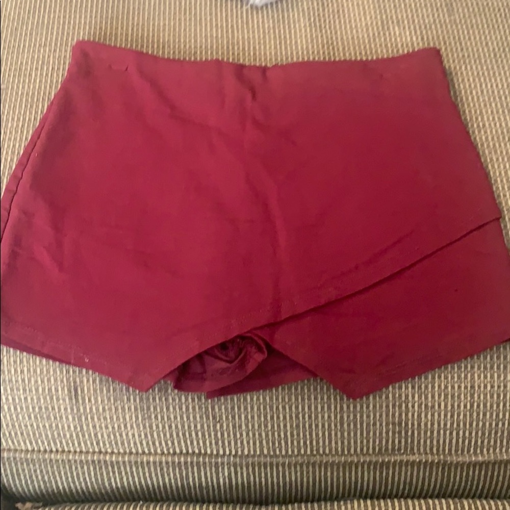 Crimson letter skirt
